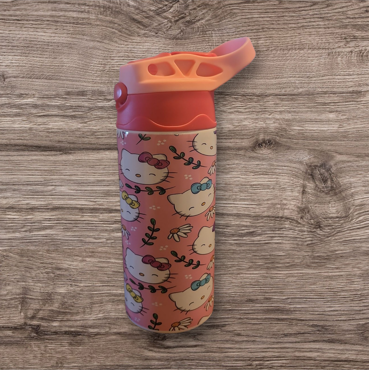 Hello Kitty Flip Top Spill Proof Youth Tumbler 12 Oz