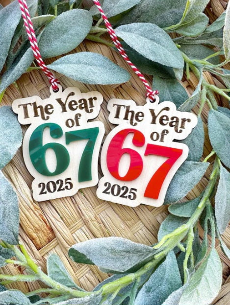 6 7 Six Seven Ornament