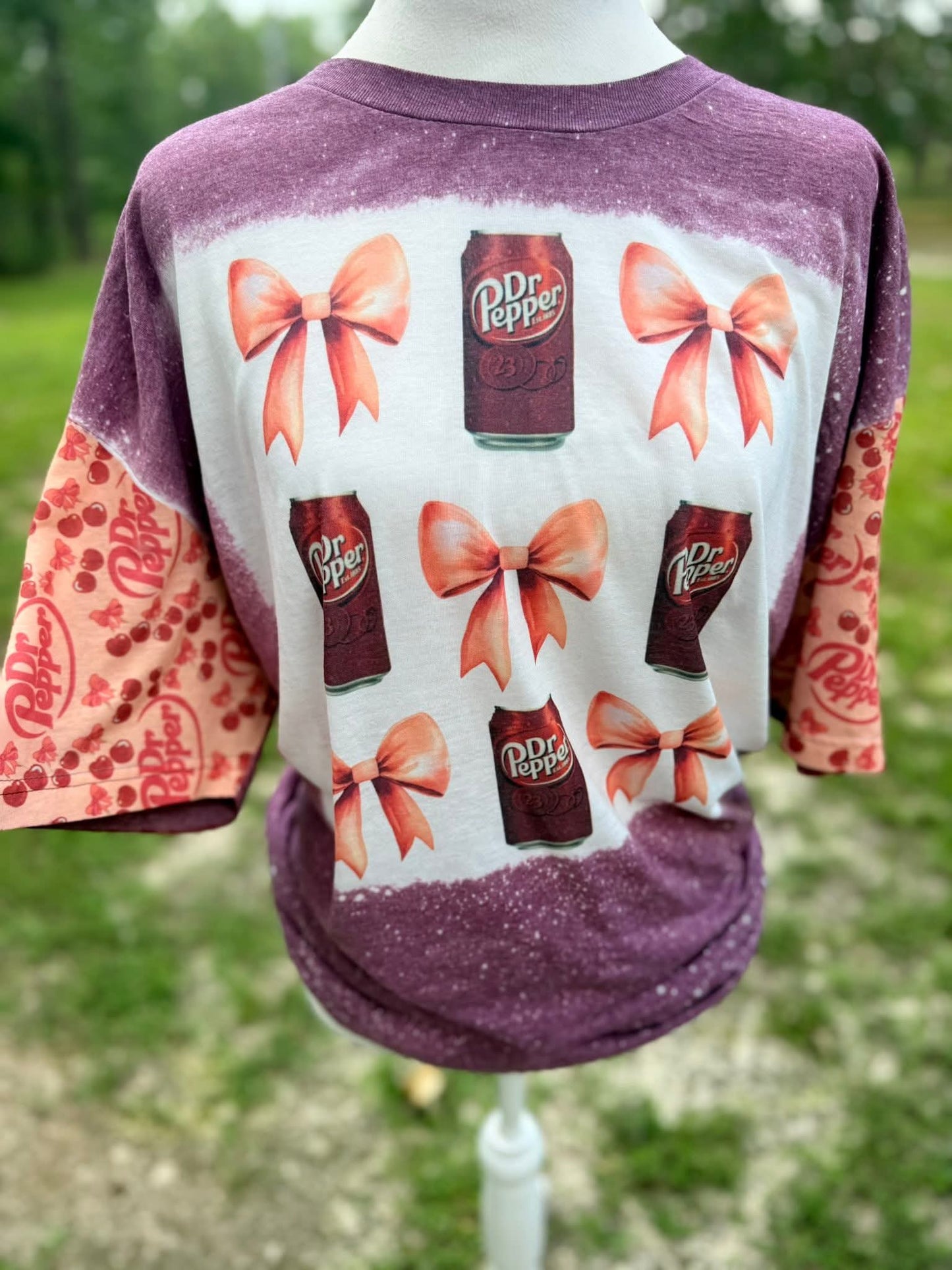 Dr Pepper Bow Tee Shirt