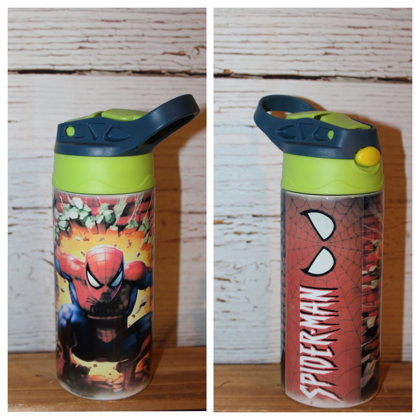 Spiderman Flip Top Spill Proof Youth Tumbler 12 Oz