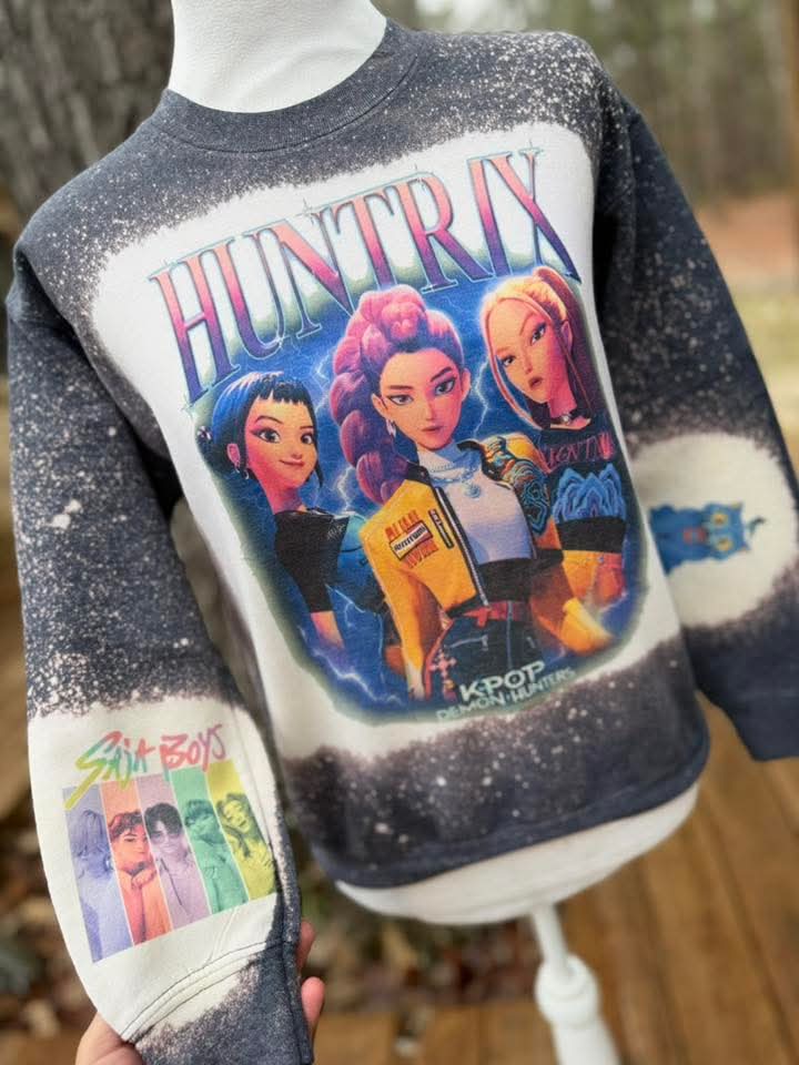 KPOP Huntrix Crewneck Sweatshirt- Youth