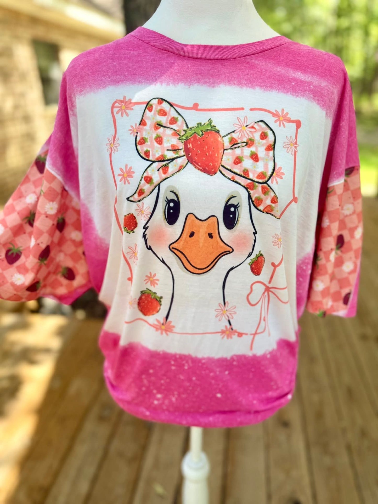 Strawberry Goose Tee Shirt