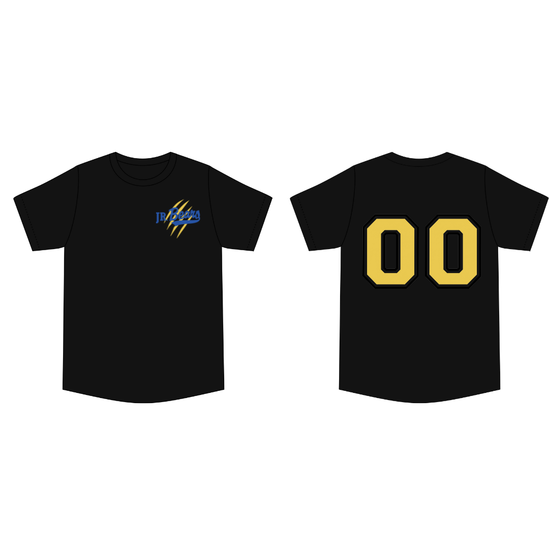 Jr. Bears Claw Marks Personalized Numbers (Youth Size)