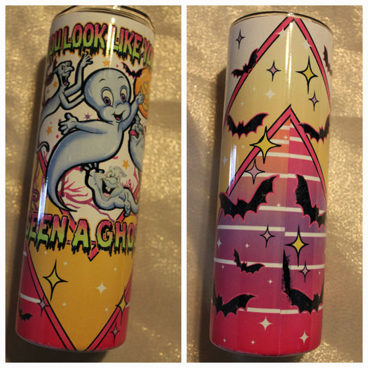 Casper Halloween 20 Oz tumbler