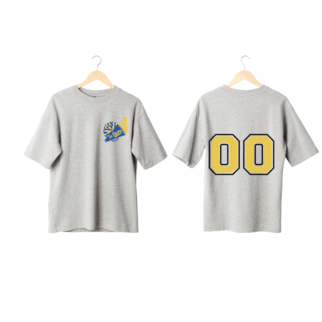 Jr. Bears Cheer Personalized Numbers (Adult Size)