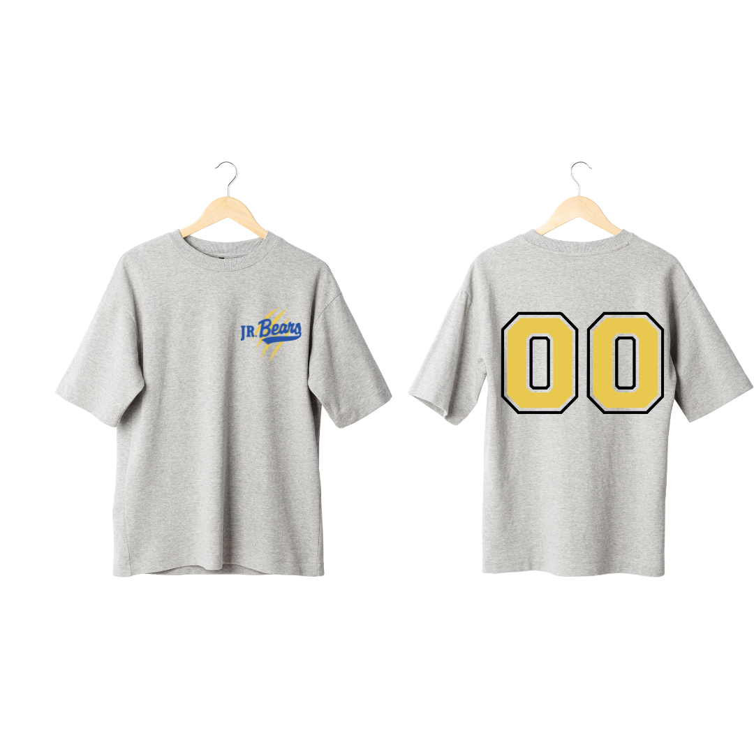 Jr. Bears Claw Marks Personalized Numbers (Youth Size)