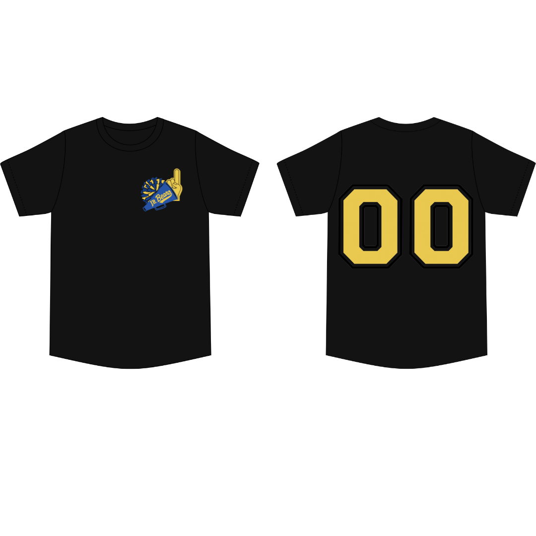 Jr. Bears Cheer Personalized Numbers (Youth Size)