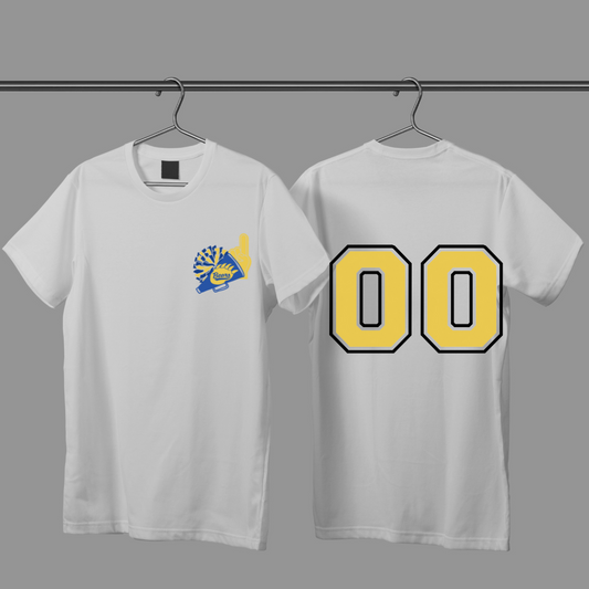 Bears Cheer Personalized Numbers (Youth Size)
