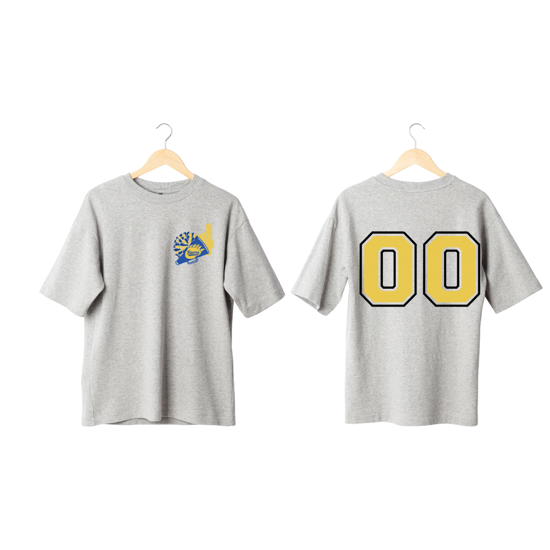 Bears Cheer Personalized Numbers (Adult Size)