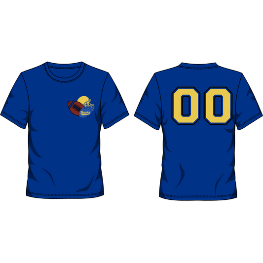 Bears Claw Football Personalized Numbers (Adult Size)