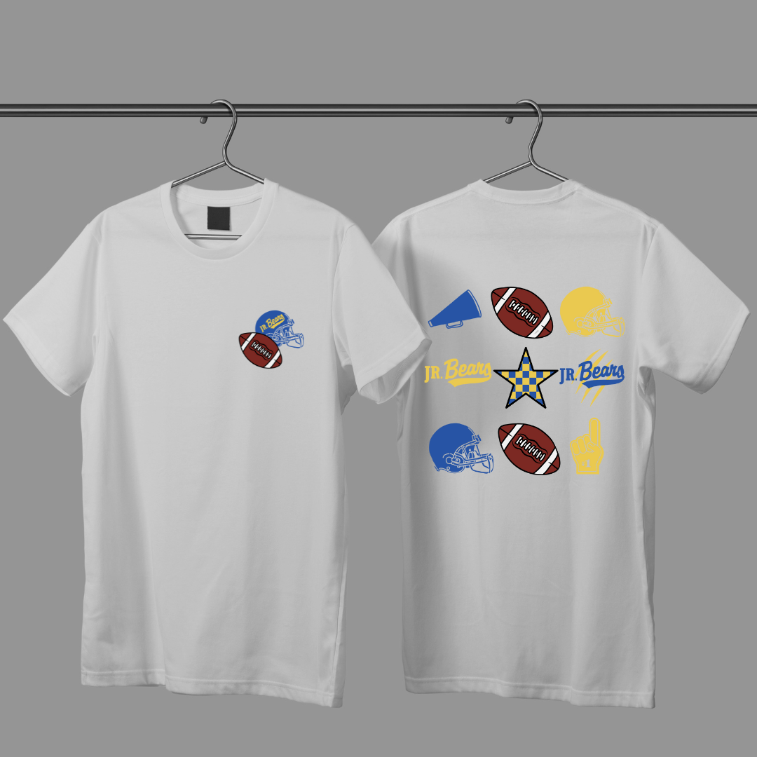 Jr Bears Football Collage (Adult Size)