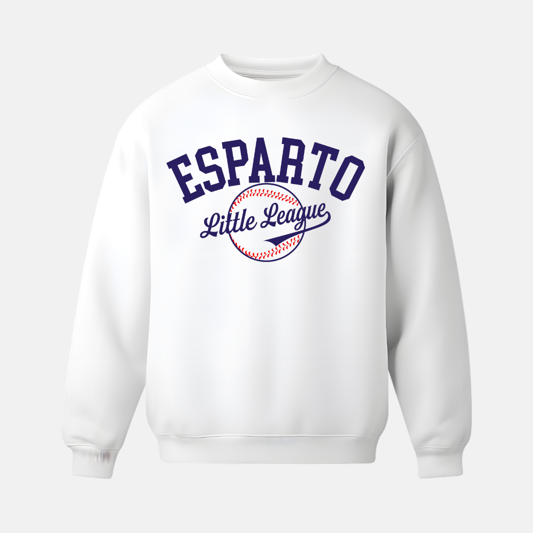 Esparto Little League Logo Crewneck Sweatshirt