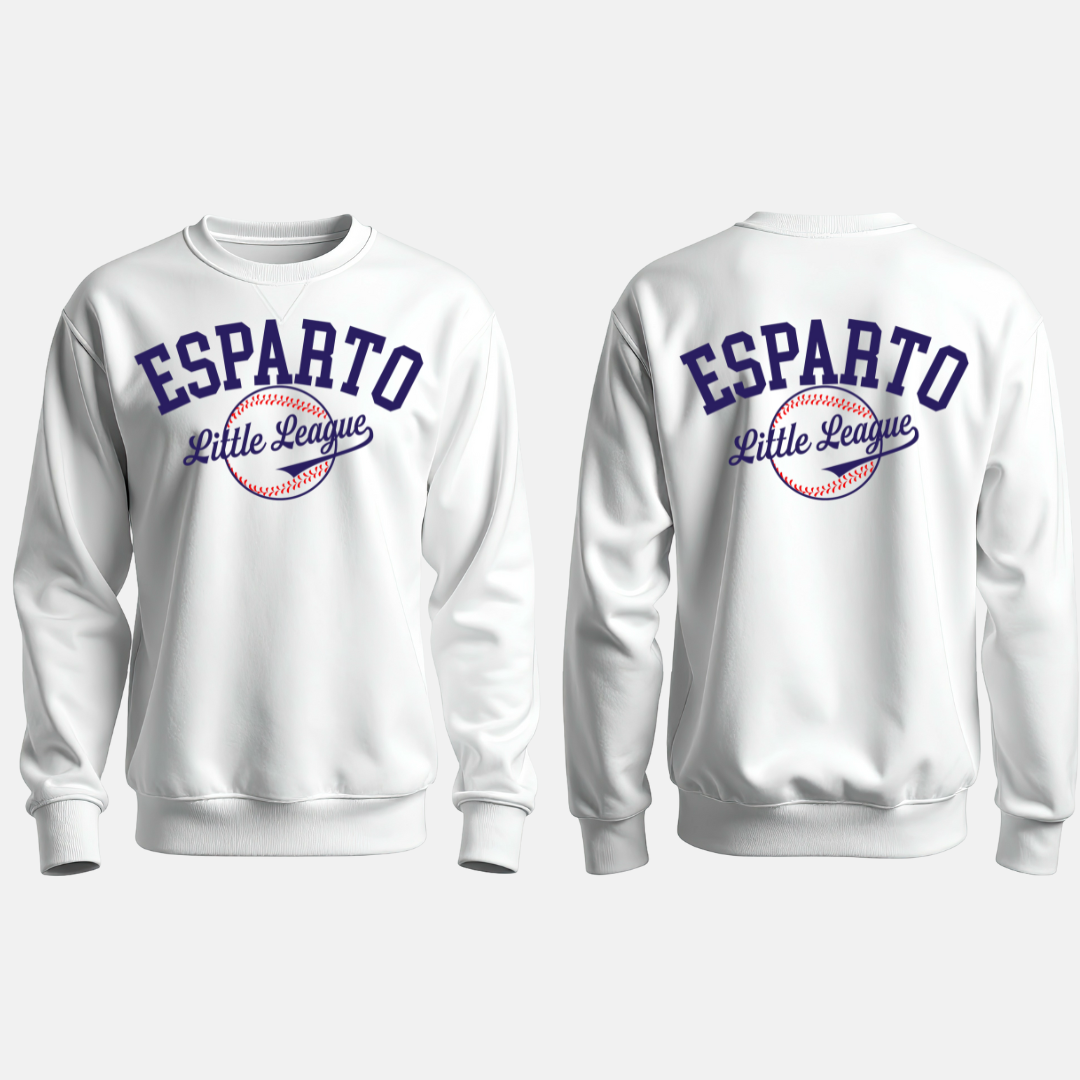 Esparto Little League Logo Crewneck Sweatshirt