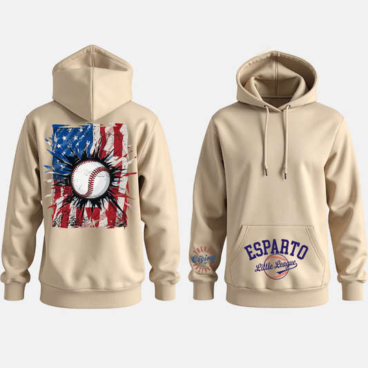 Esparto Little League Logo Hoodie