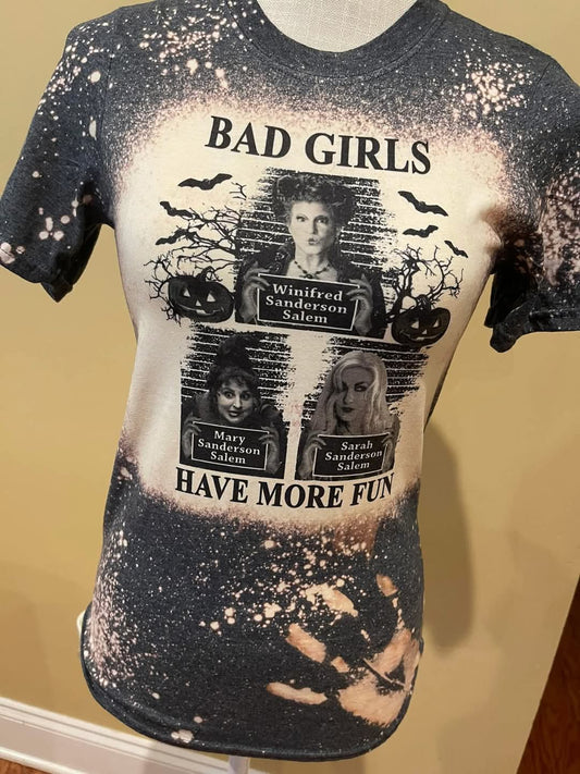 Bad Girls have more fun- Hocus Pocus Tee