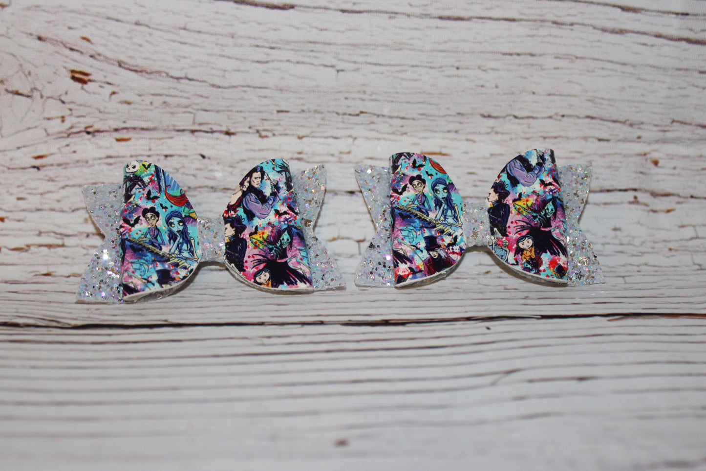 Halloween Horror Hair Clips & Bows