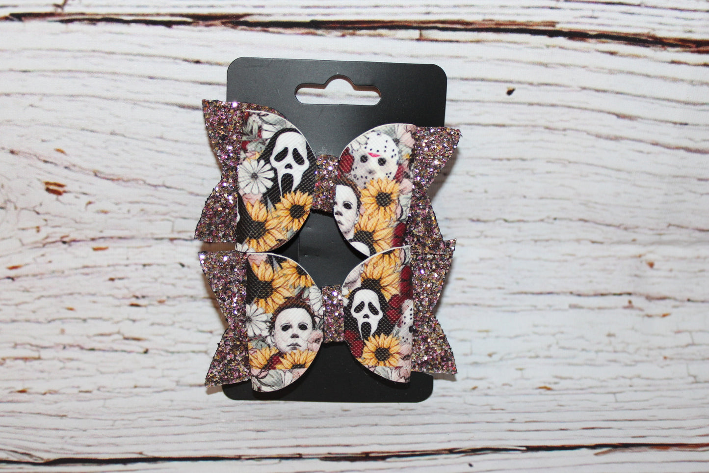 Halloween Horror Hair Clips & Bows