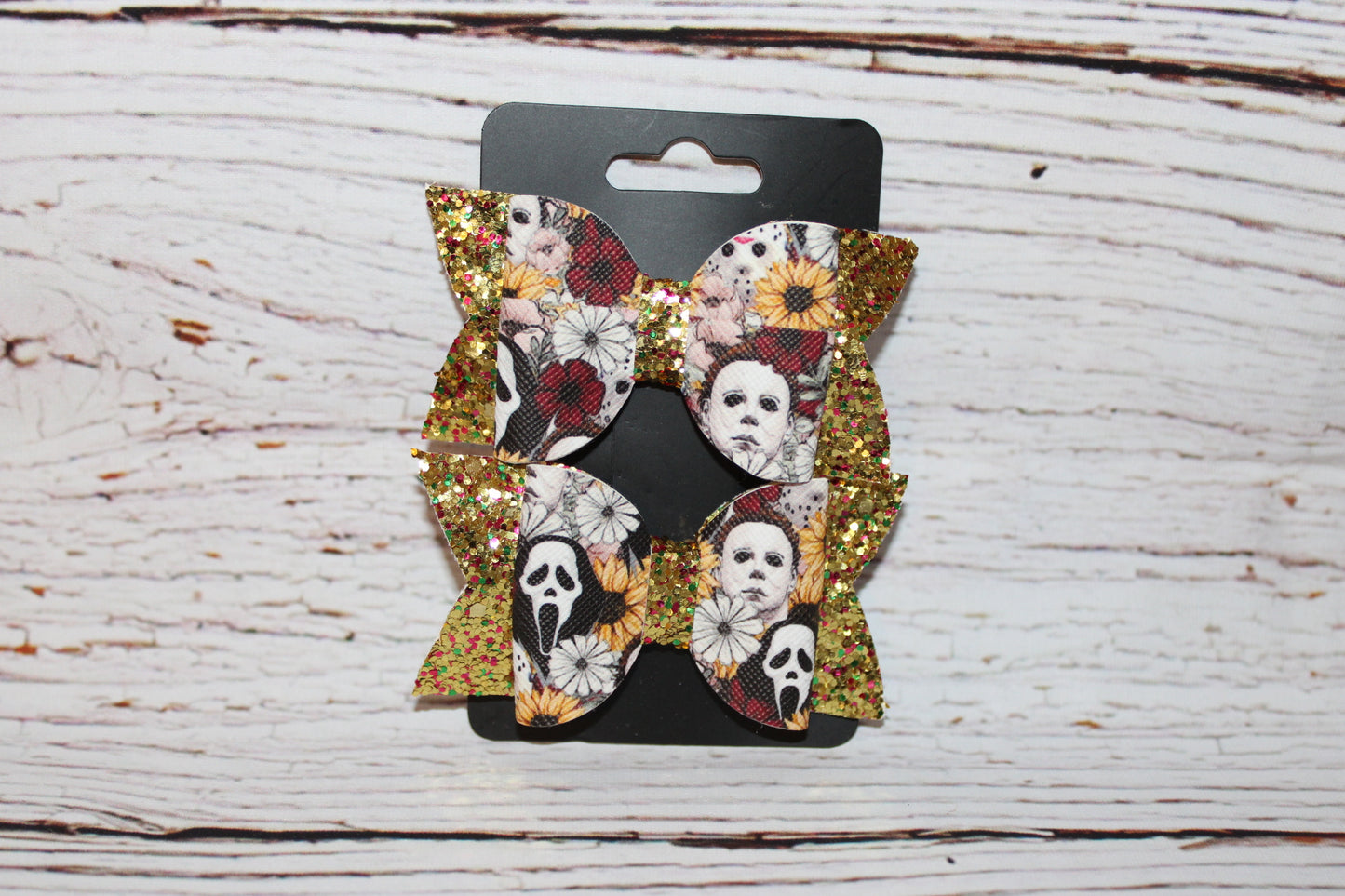 Halloween Horror Hair Clips & Bows