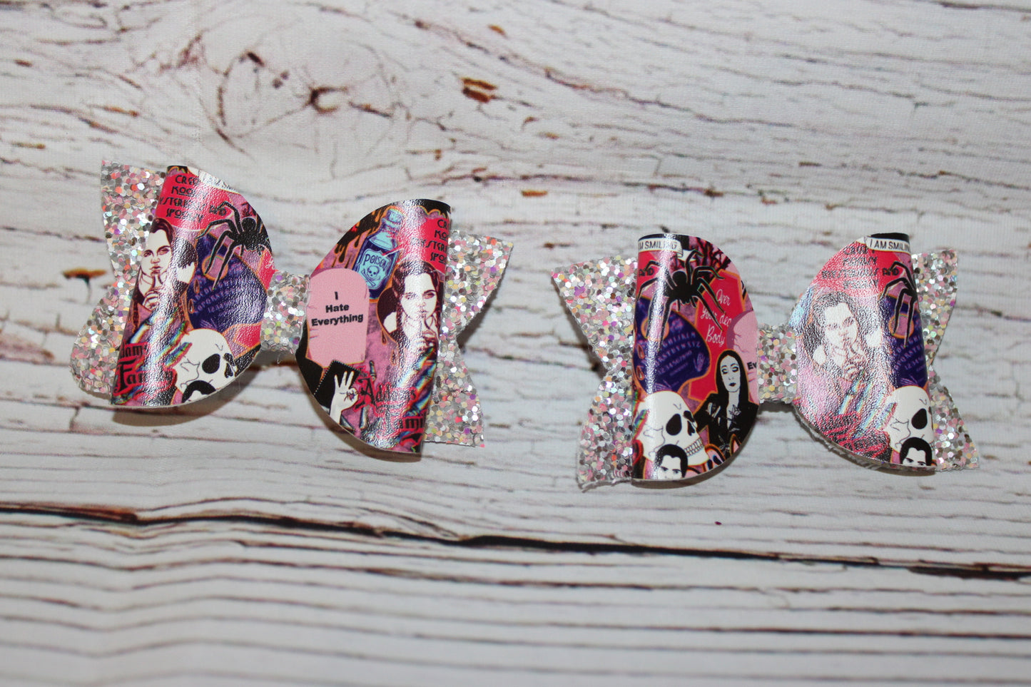 Halloween Horror Hair Clips & Bows