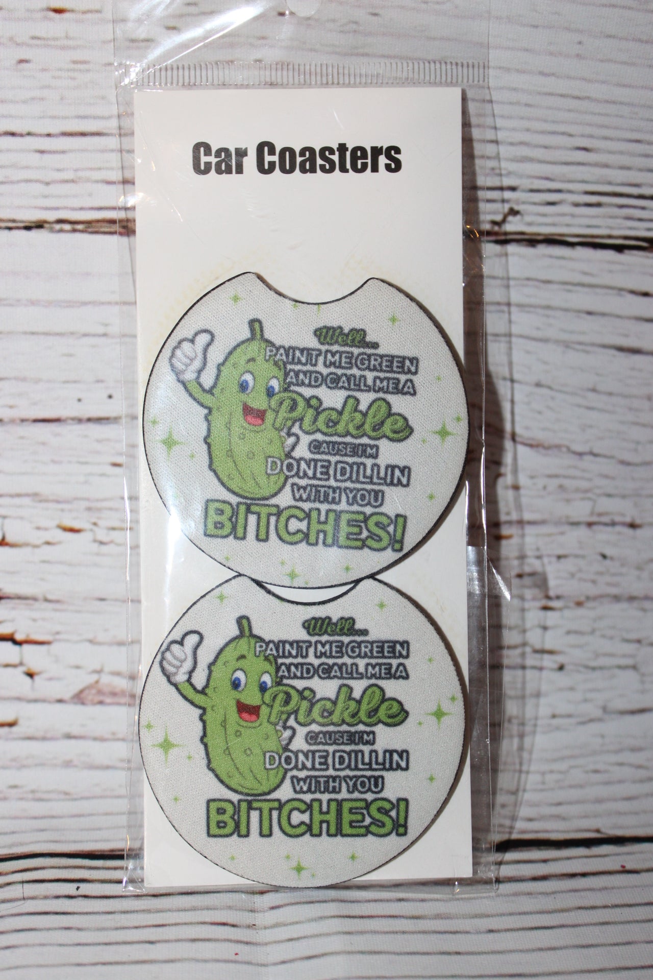 Sarcasm Car Coasters