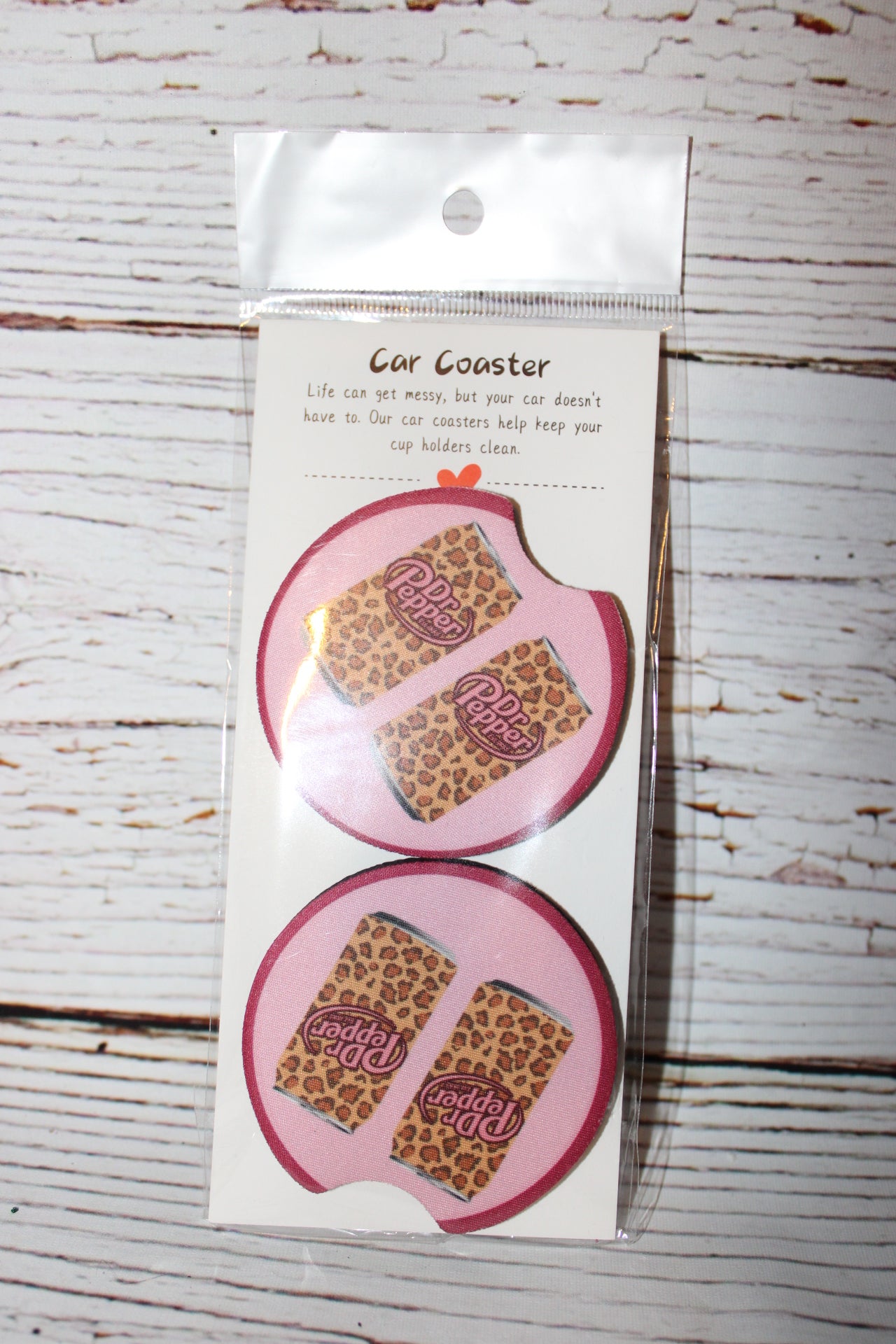 Food & Drinks Car Coasters