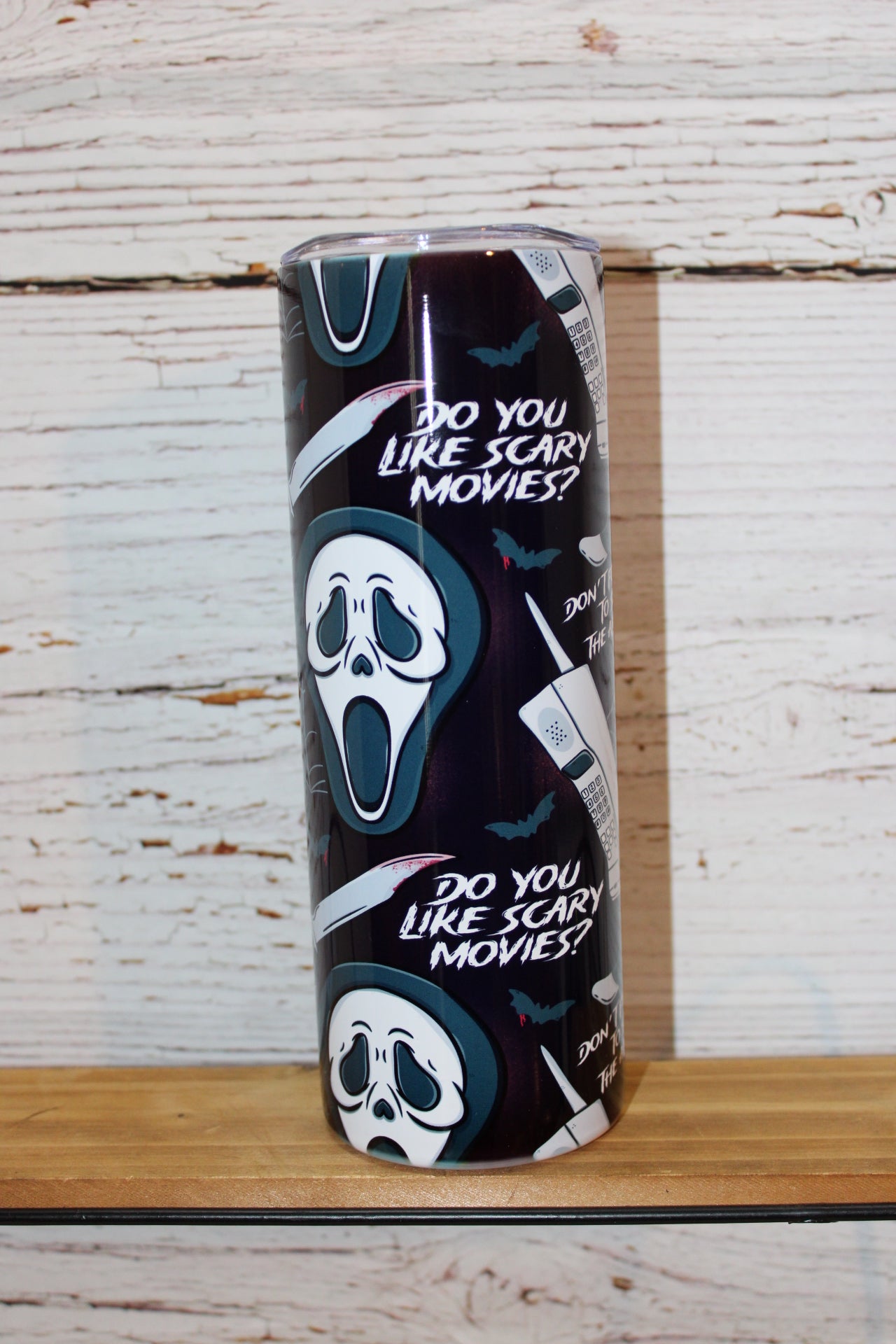 Scream Ghostface Halloween 20 Oz tumbler
