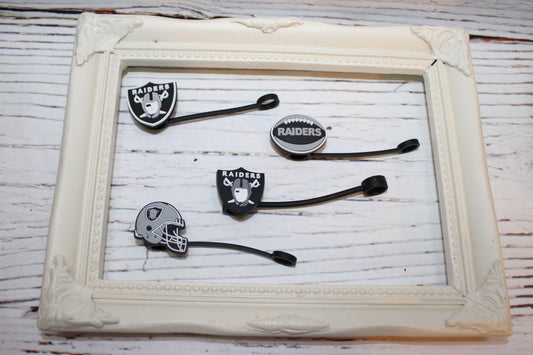 Raiders Straw Toppers