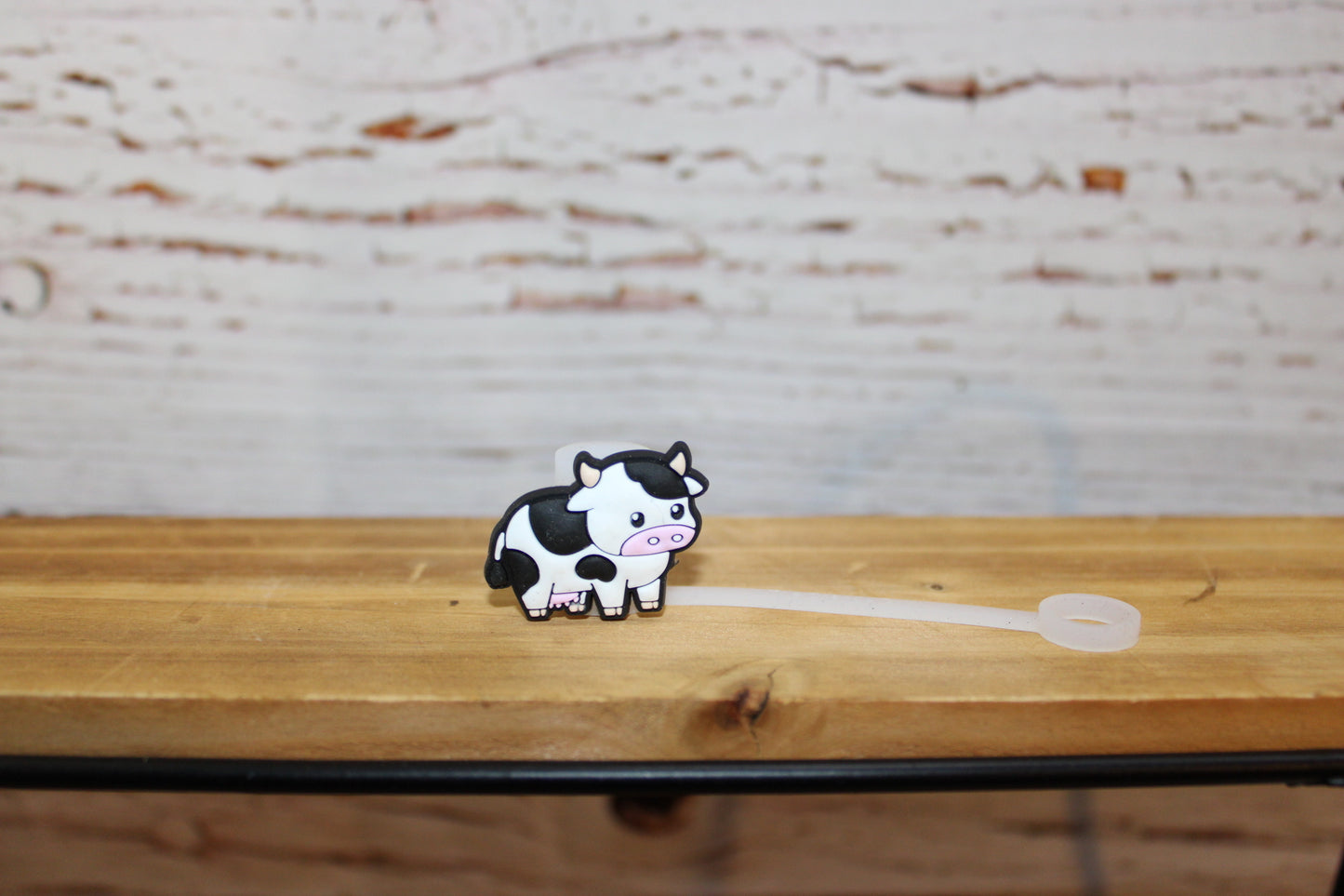Cow Straw Toppers