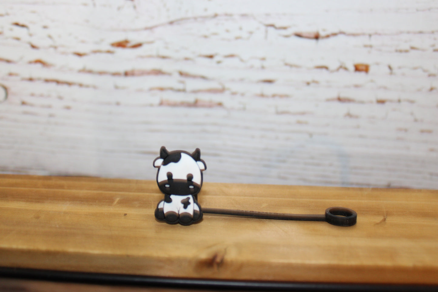 Cow Straw Toppers