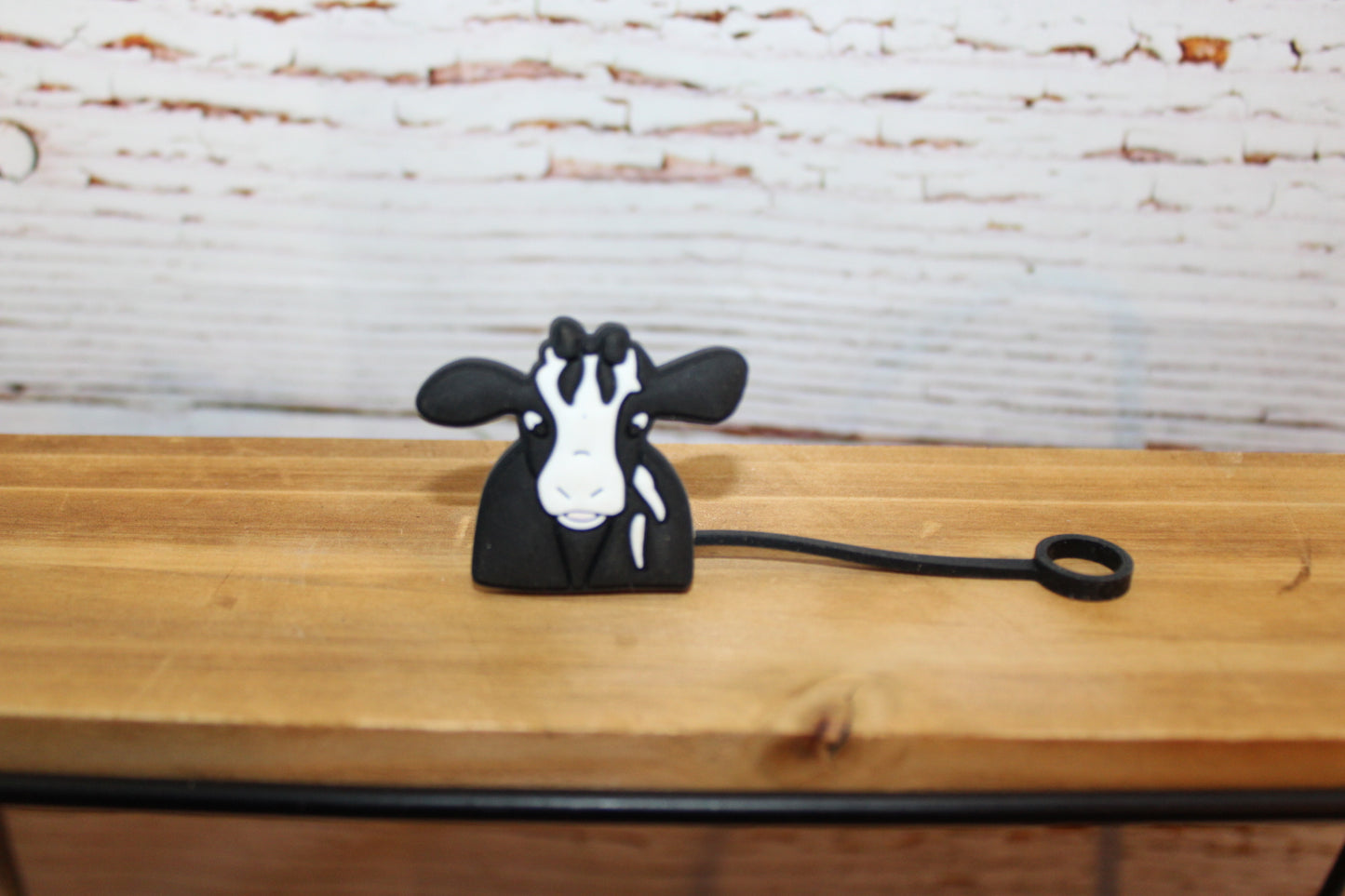 Cow Straw Toppers