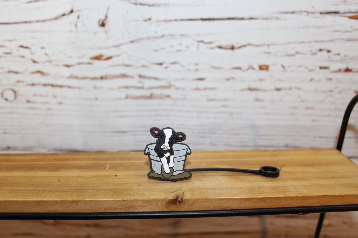 Farm Animal Buckets Straw Toppers