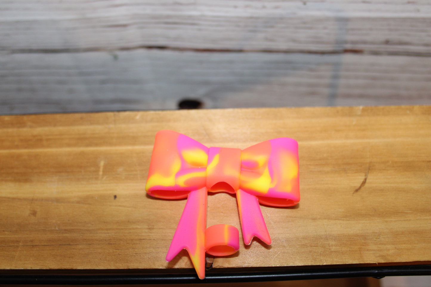 3D Bow Straw Toppers
