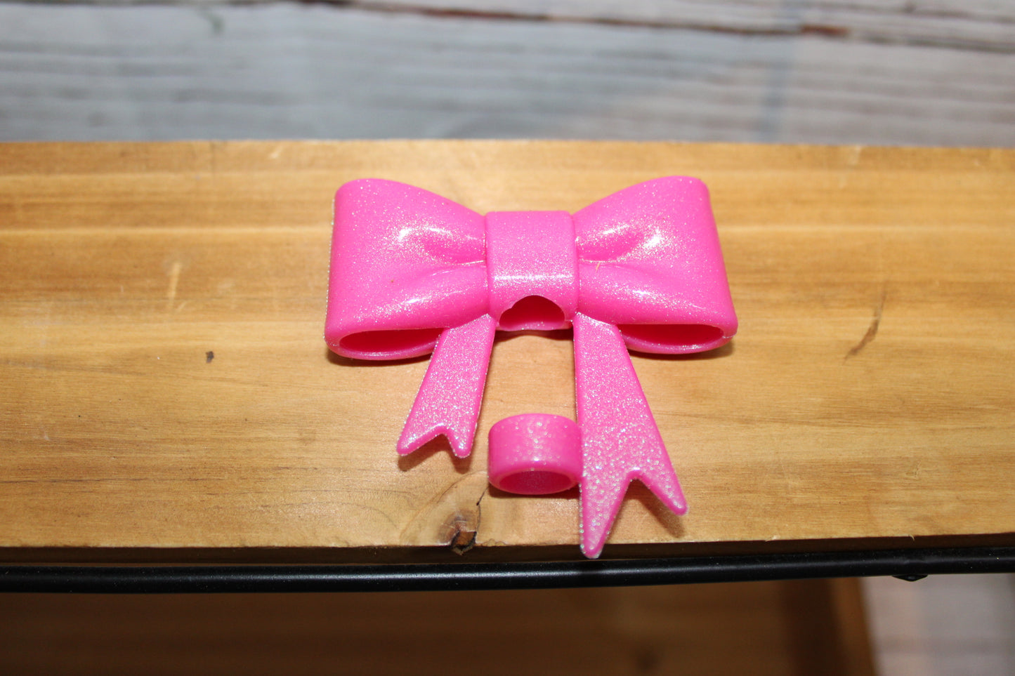 3D Bow Straw Toppers