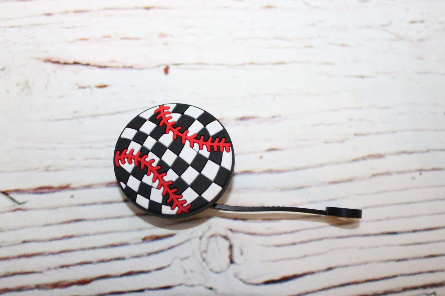 Baseball Straw Toppers