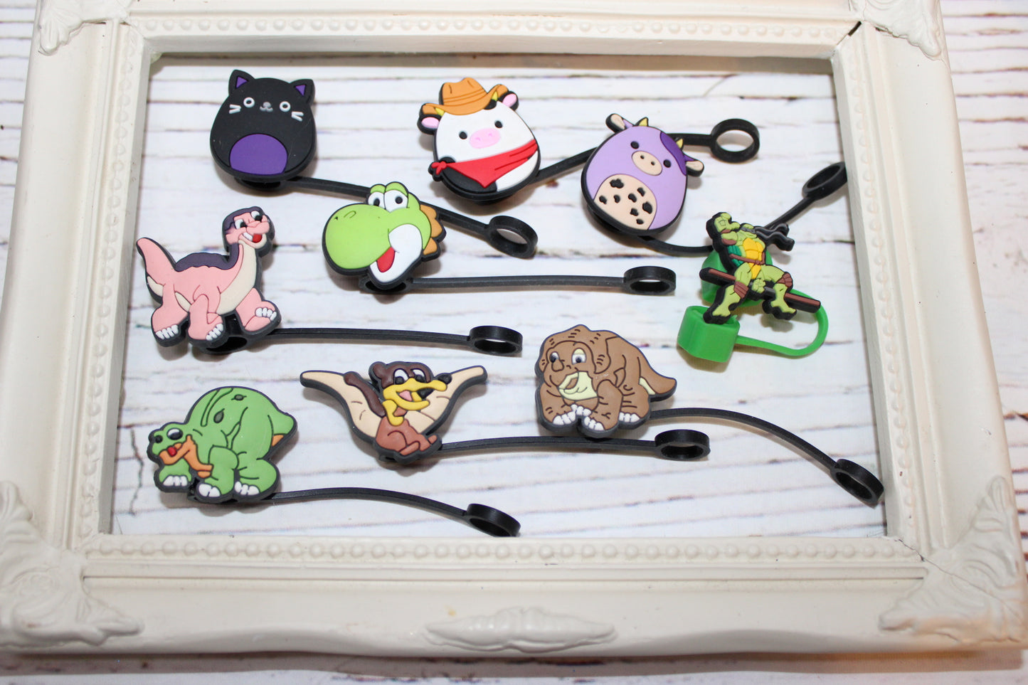 Character Straw Toppers