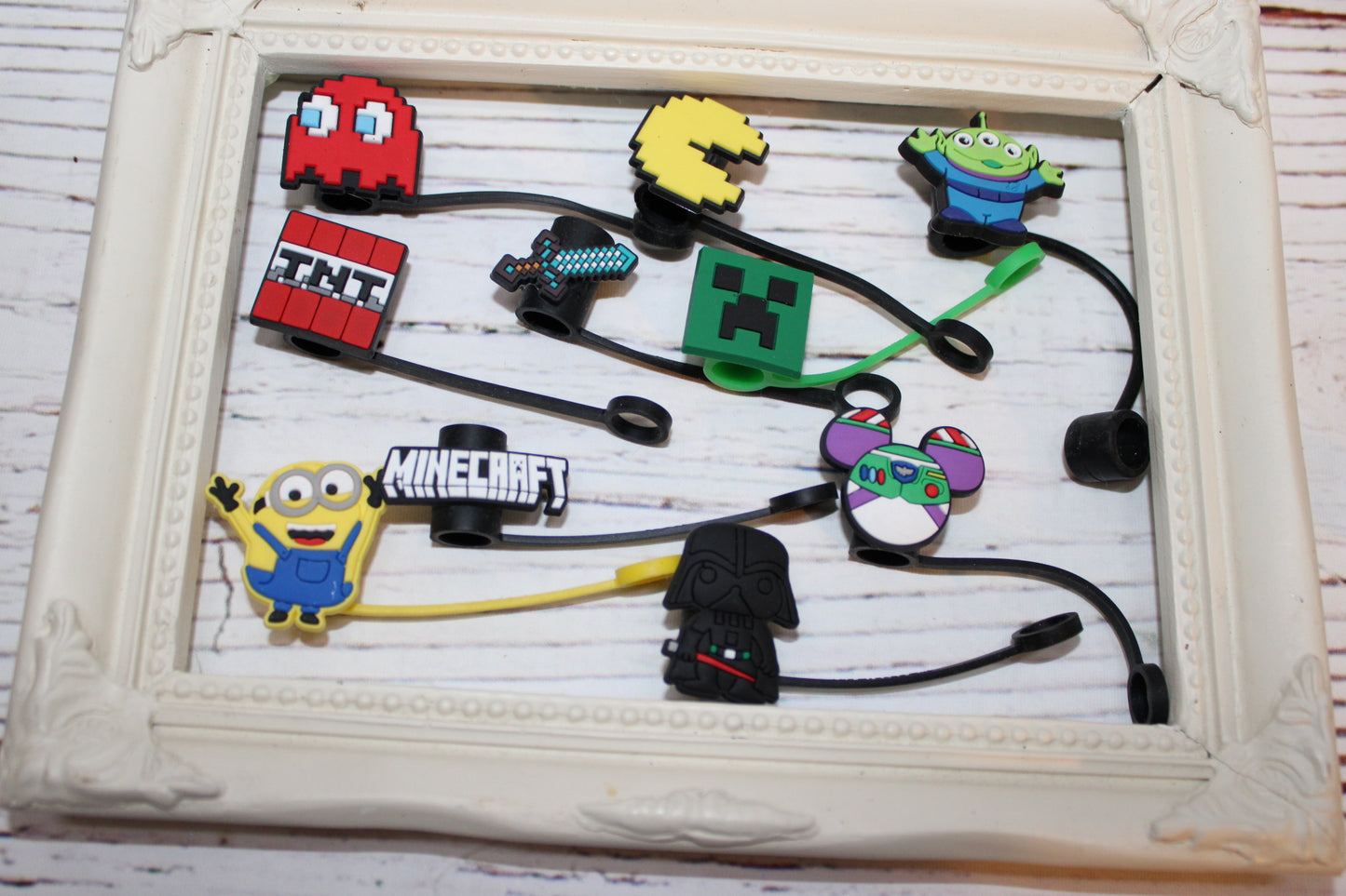 Character Straw Toppers