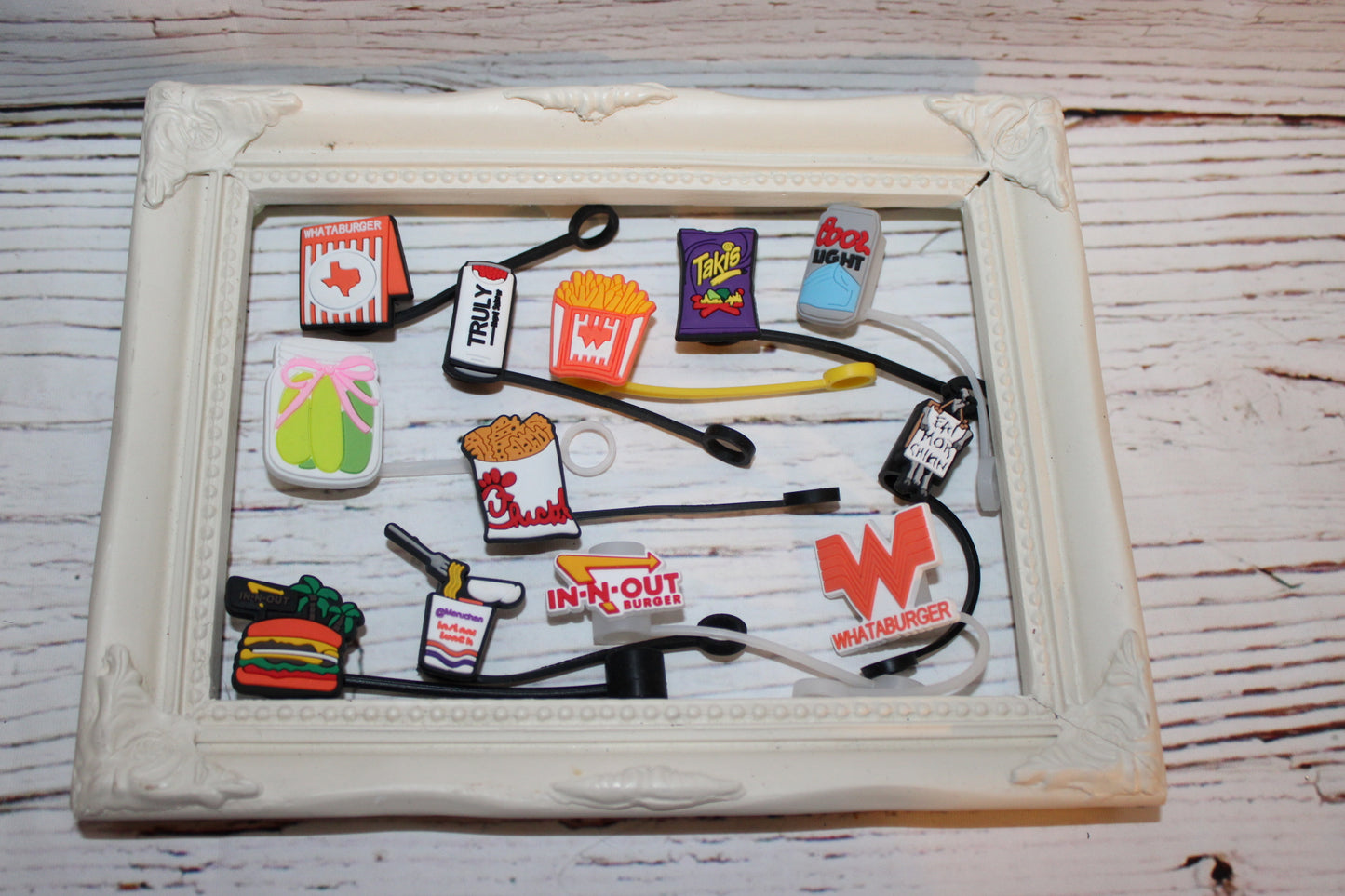 Food & Drink Straw Toppers