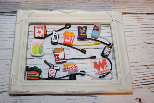 Food & Drink Straw Toppers