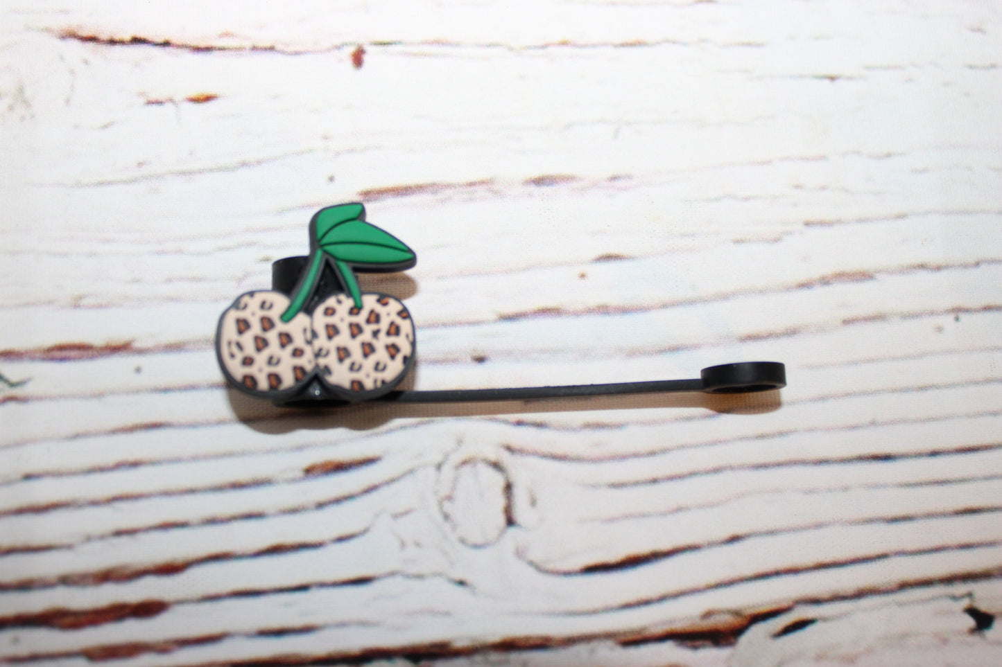Bow, Cherries Smiley & Balloon Straw Toppers