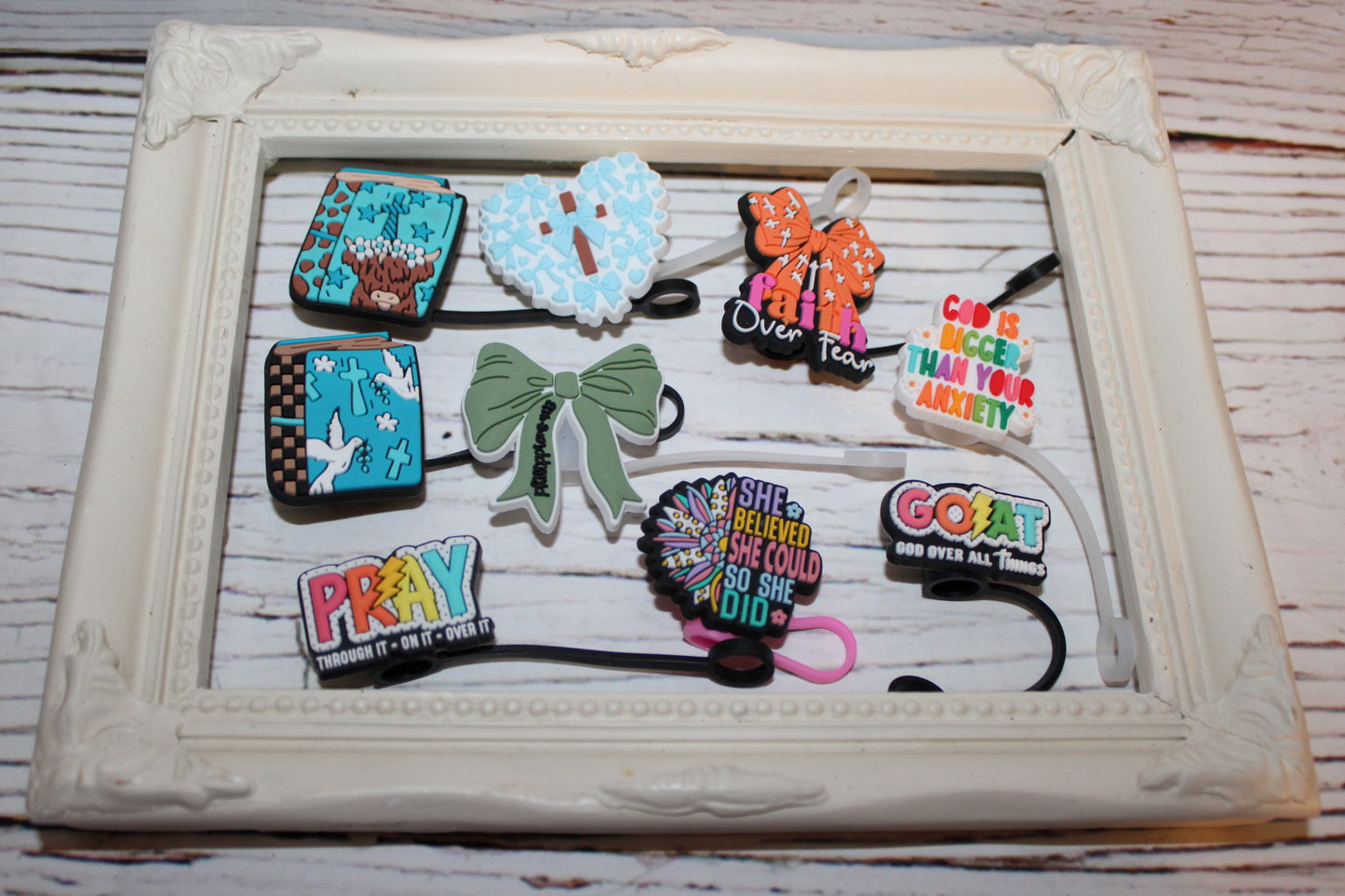 Faith Straw Toppers