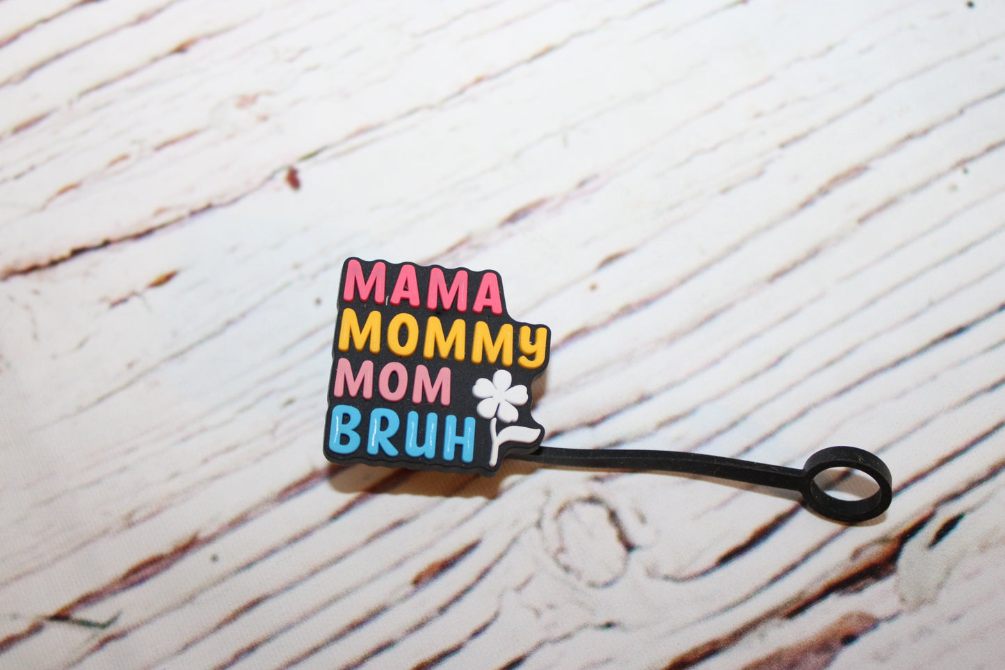 Mom, Dad, Wifey, Auntie Straw Toppers