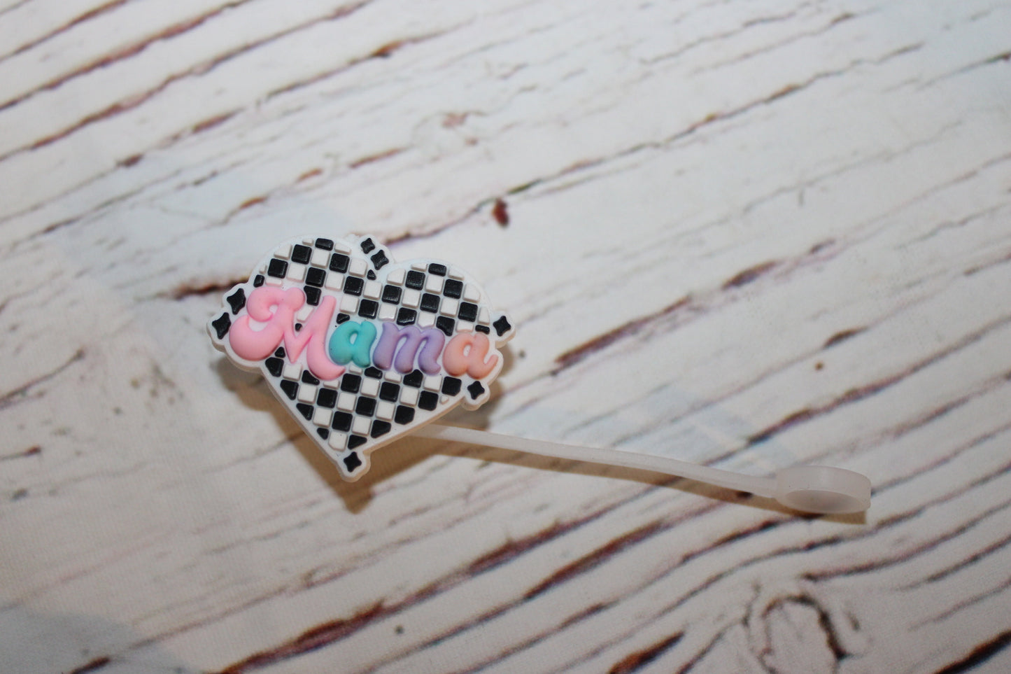 Mom, Dad, Wifey, Auntie Straw Toppers
