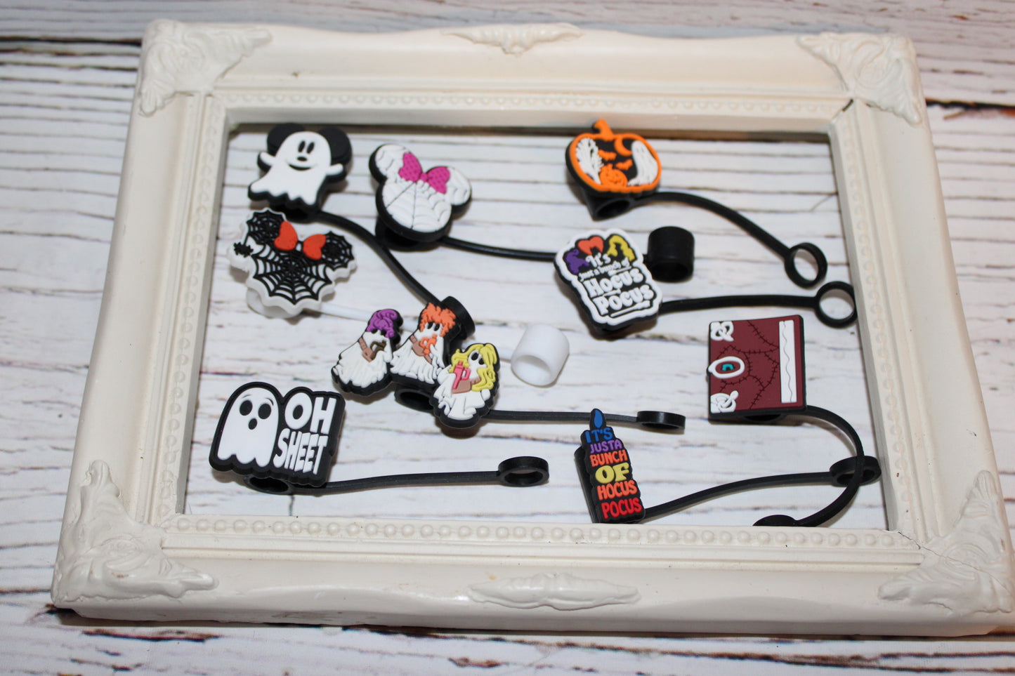 Halloween Horror Straw Toppers