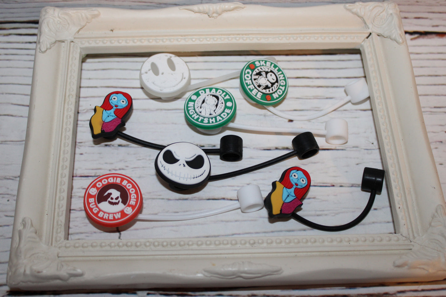 Halloween Horror Straw Toppers