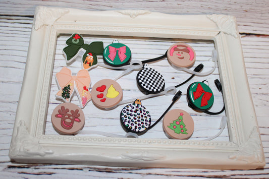 Christmas Straw Toppers