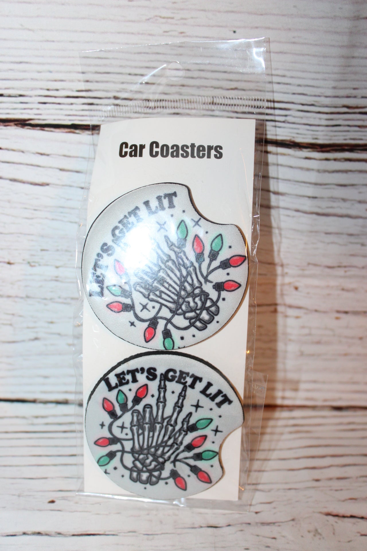 Holiday Car Coasters