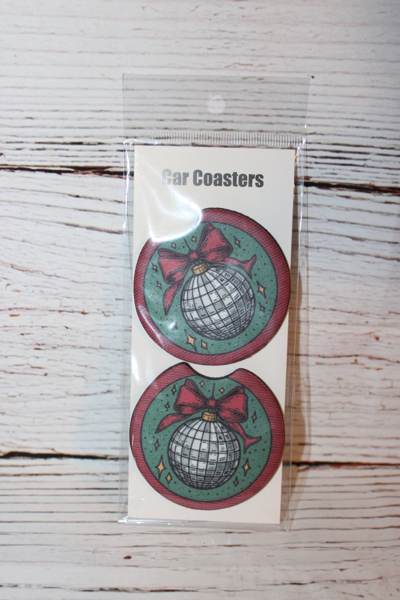 Holiday Car Coasters
