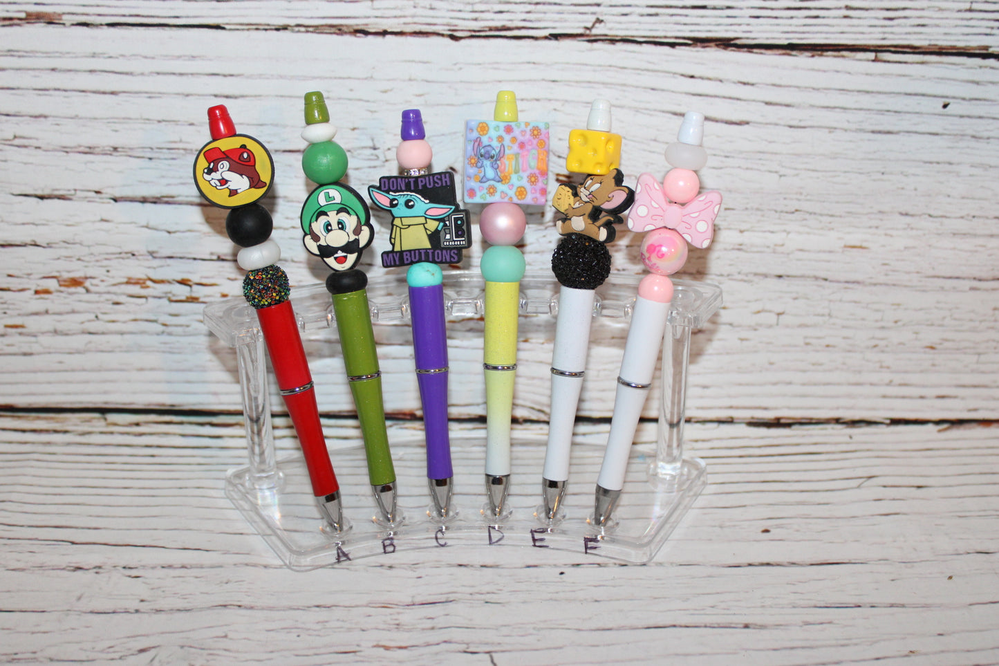 Pens: Characters