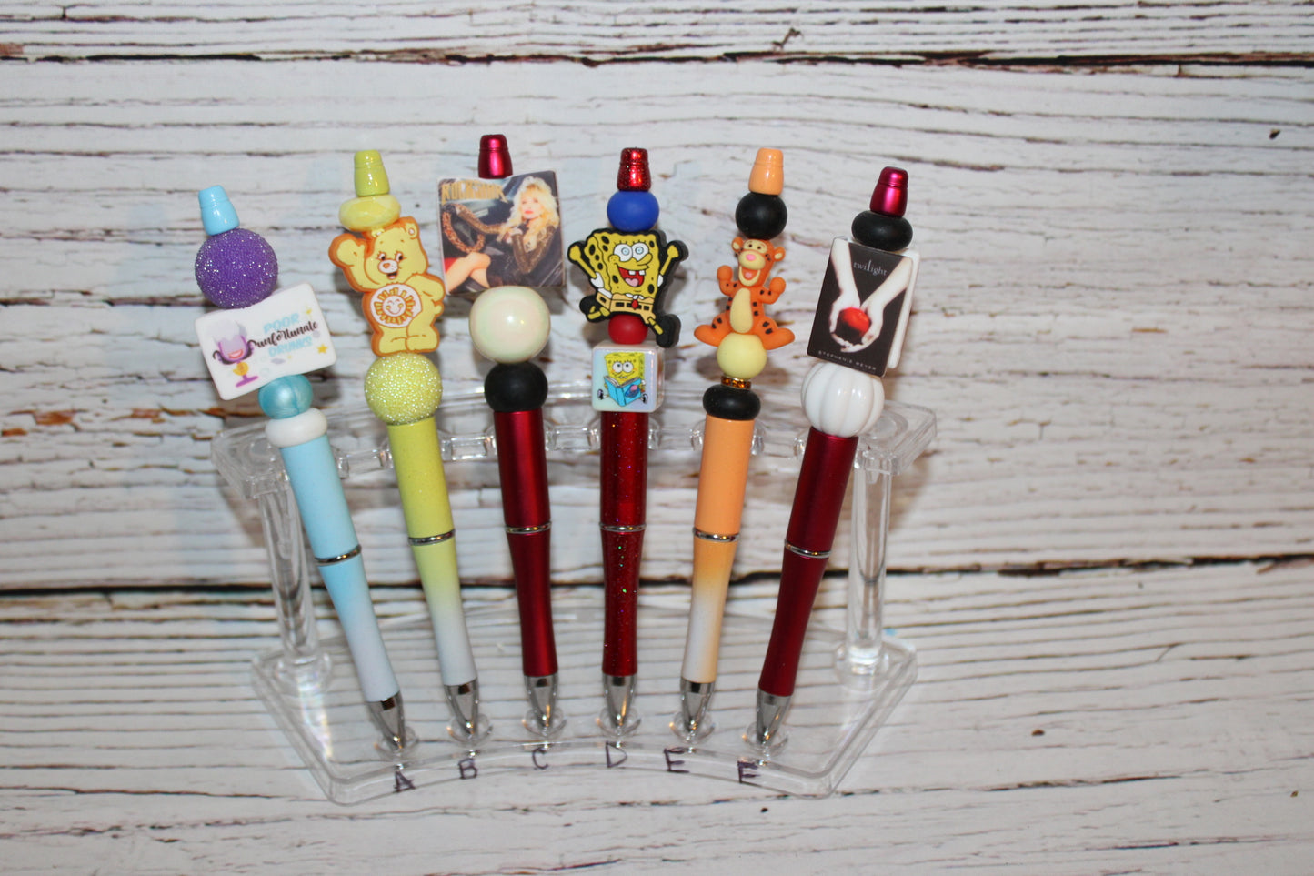 Pens: Characters