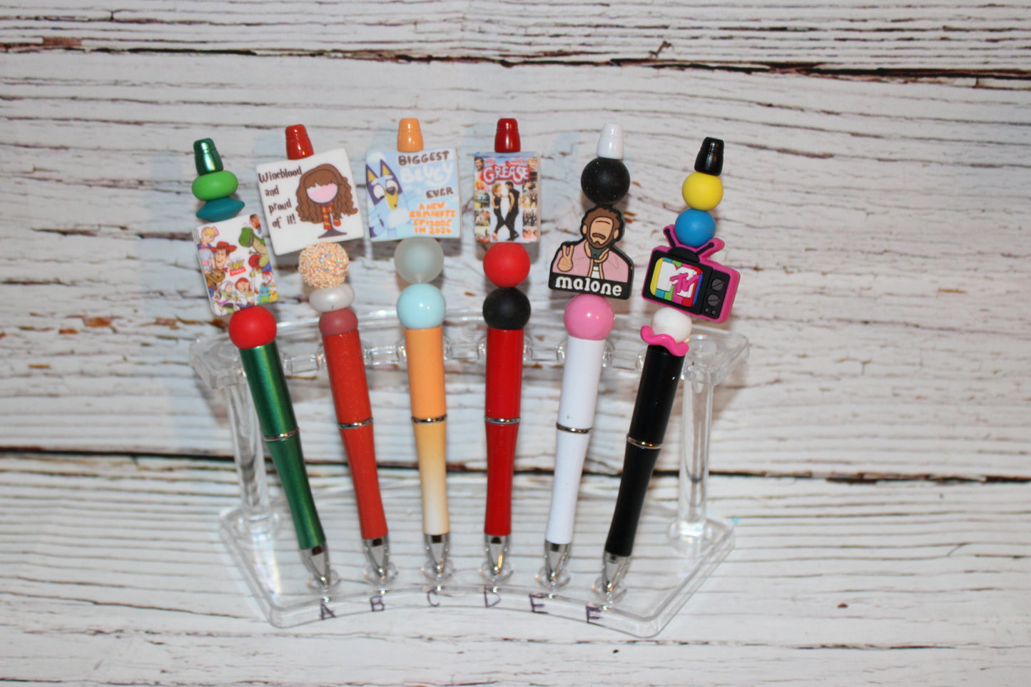 Pens: Characters